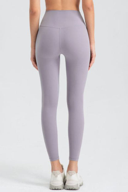 Wide Waistband Slim Fit Active Leggings.