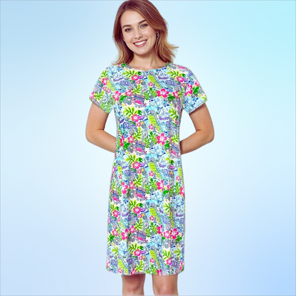 Hyannis Tee Shirt Dress Florida Treasure Coast Edition