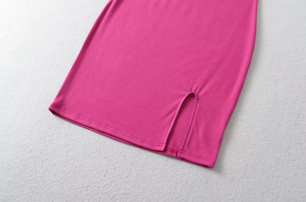 Spring Summer Sexy Halter Off The Shoulder Slim Dress Backless Hip Dress Bella Mia