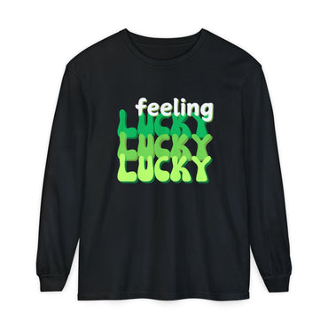 Feeling Lucky Comfort Colors Sweatshirt – St. Patrick's Day Vibes