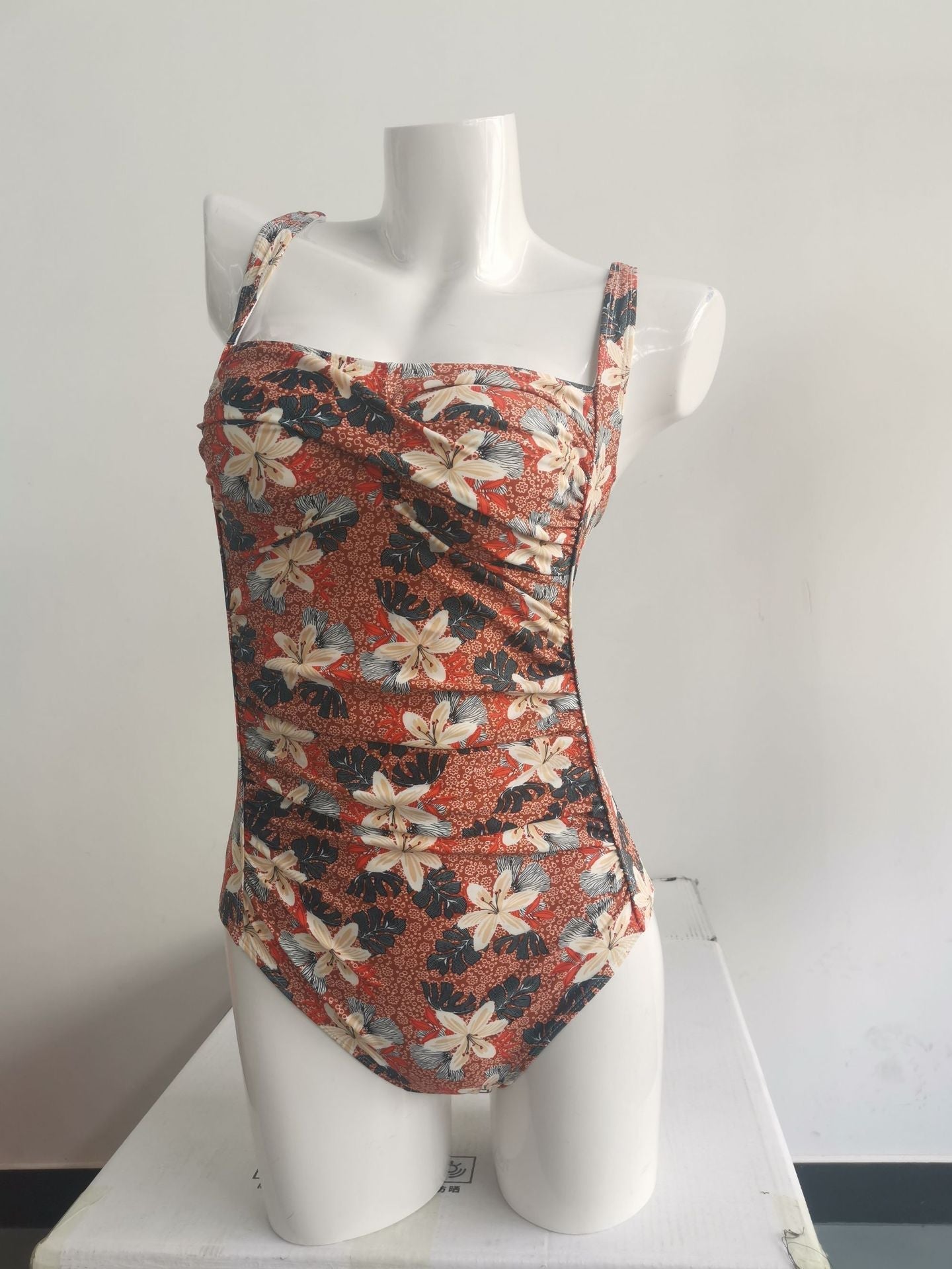 Women Sexy Printed Sling Conservative Swimsuit Triangle Swimsuit Bella Mia