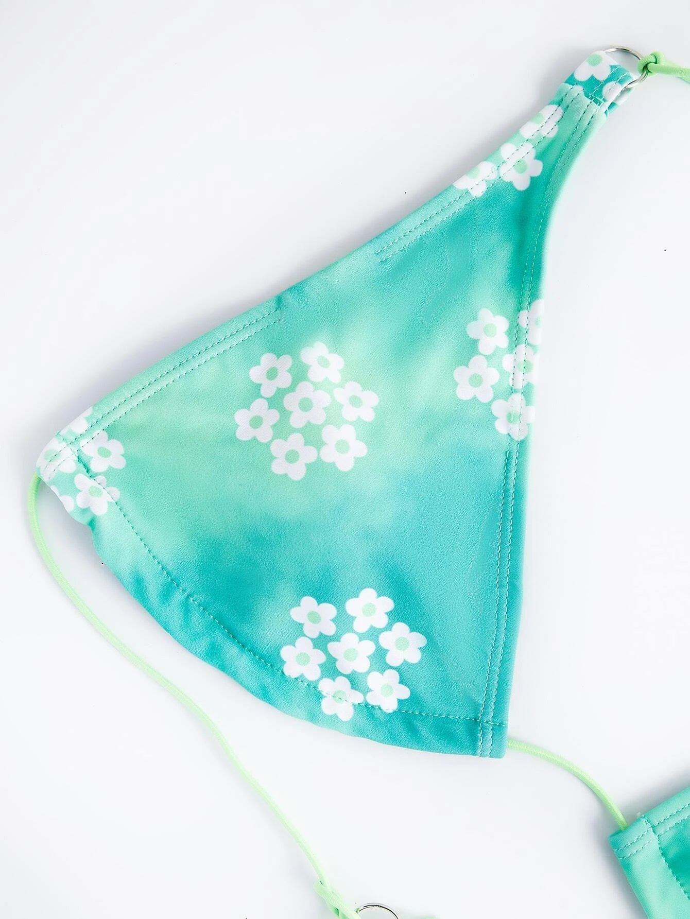 Bikinx Floral Print Criss Cross Halter Bikini Swimsuit Crisscross Bella Mia