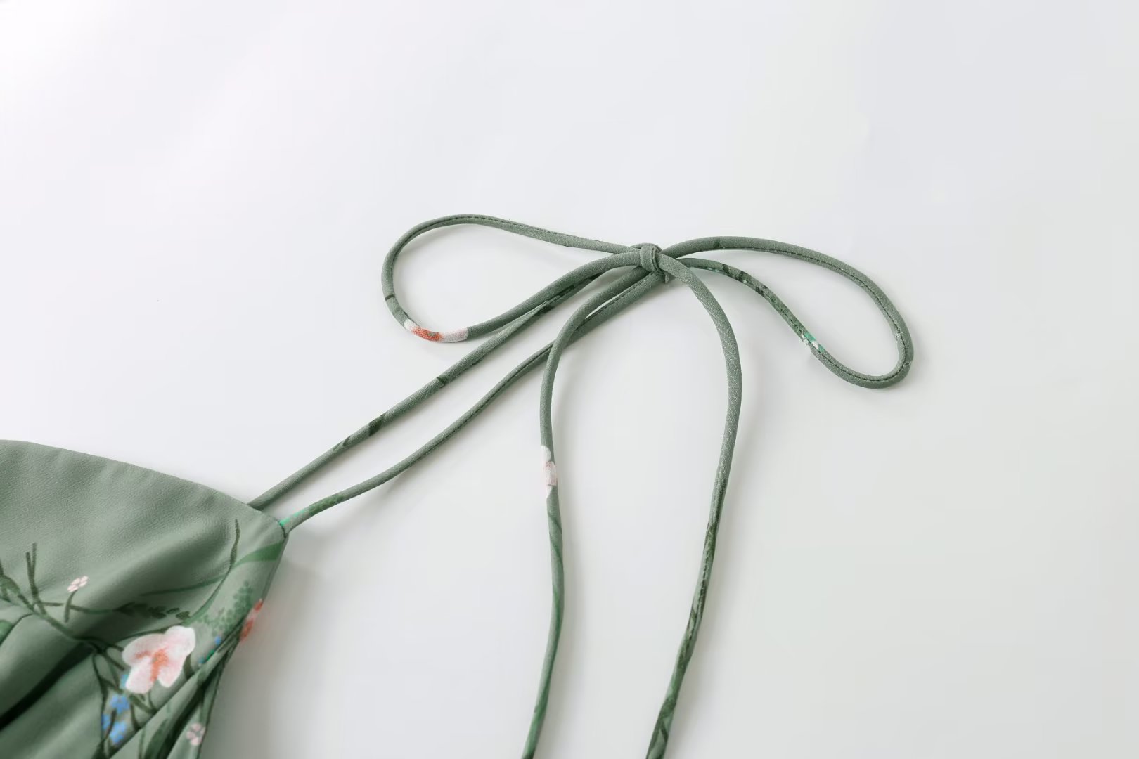 Floral Cami Dress Lace up Long Outfit Dress for Women Bella Mia