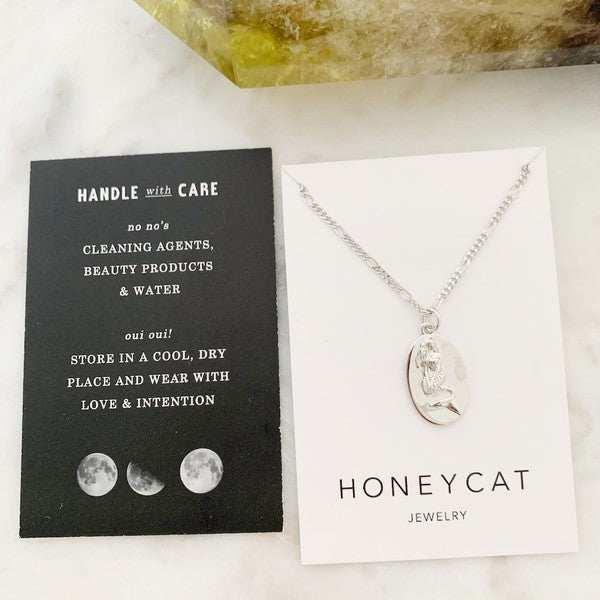 Sirena Mermaid Pendant Necklace Coco’s Tee Boutique