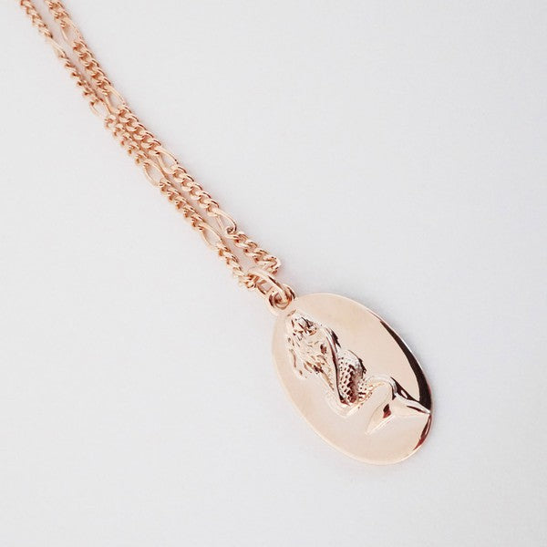 Sirena Mermaid Pendant Necklace Coco’s Tee Boutique