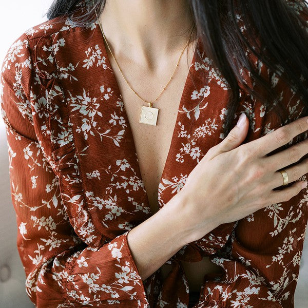 Sun Goddess Coin Necklace Coco’s Tee Boutique