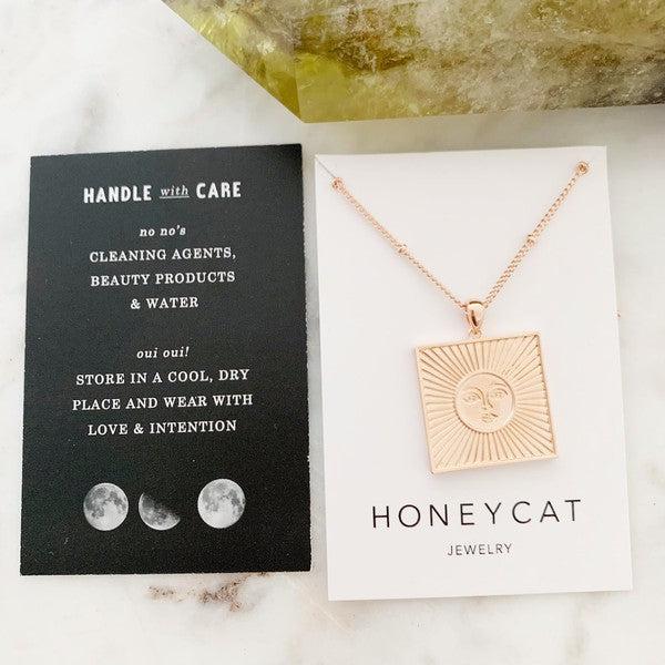 Sun Goddess Coin Necklace Coco’s Tee Boutique