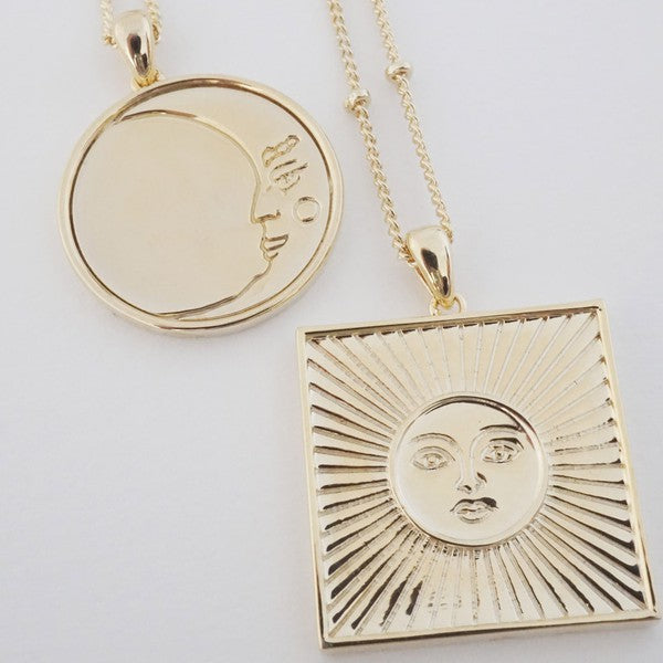 Sun Goddess Coin Necklace Coco’s Tee Boutique
