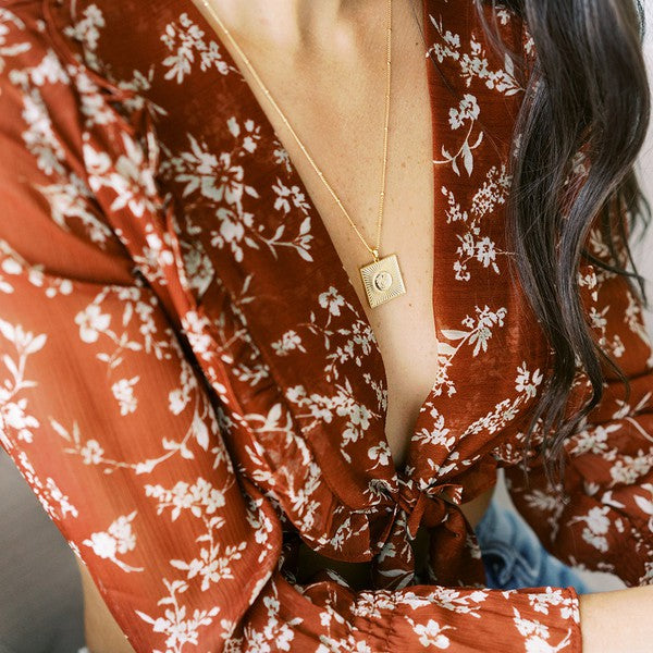 Sun Goddess Coin Necklace Coco’s Tee Boutique