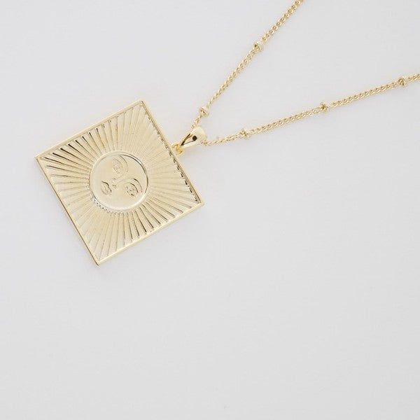 Sun Goddess Coin Necklace Coco’s Tee Boutique