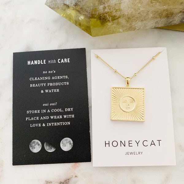 Sun Goddess Coin Necklace Coco’s Tee Boutique