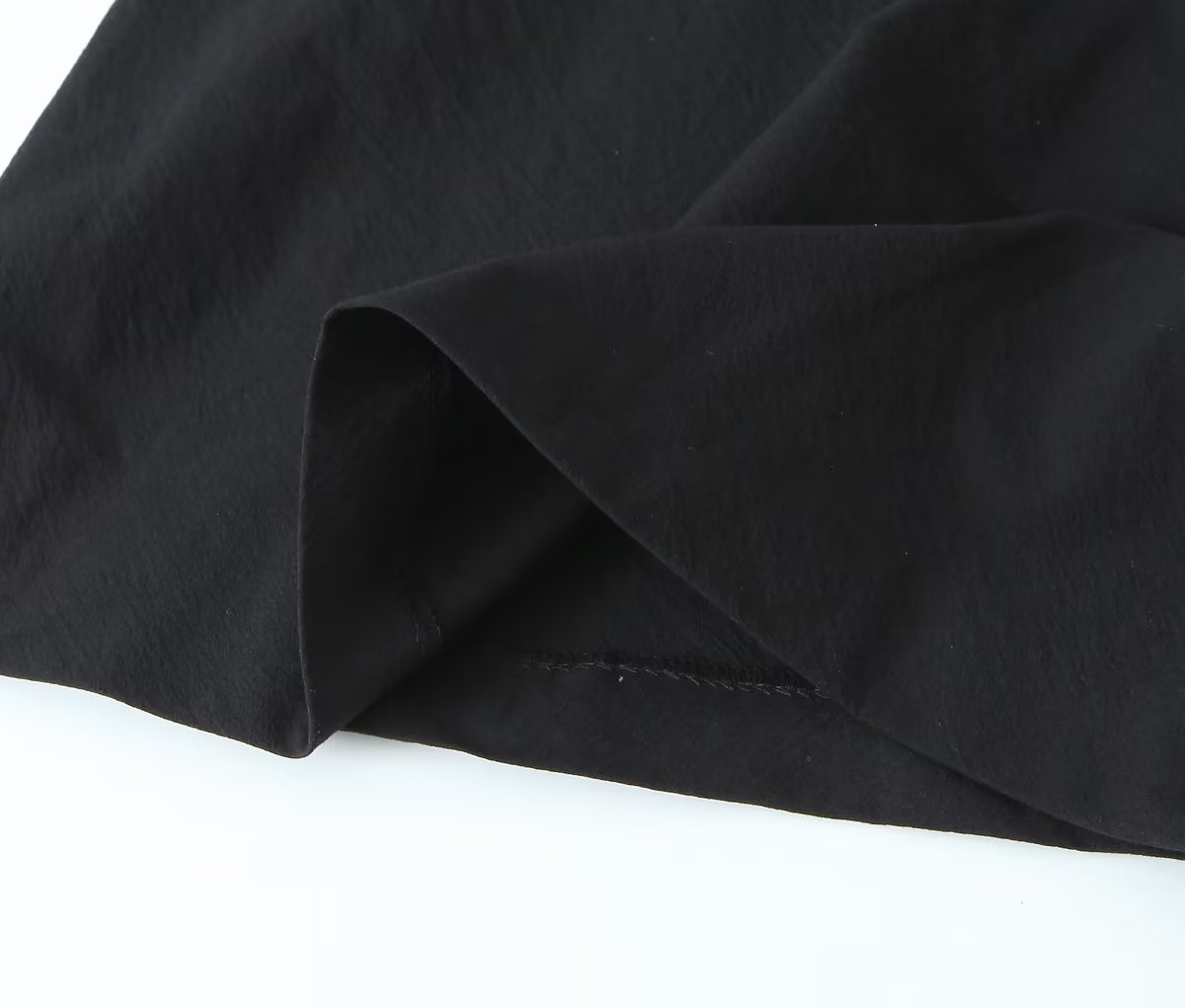 Summer French Black Dress One Shoulder Asymmetric Design A Line Bow Tie Short Dress Bella Mia