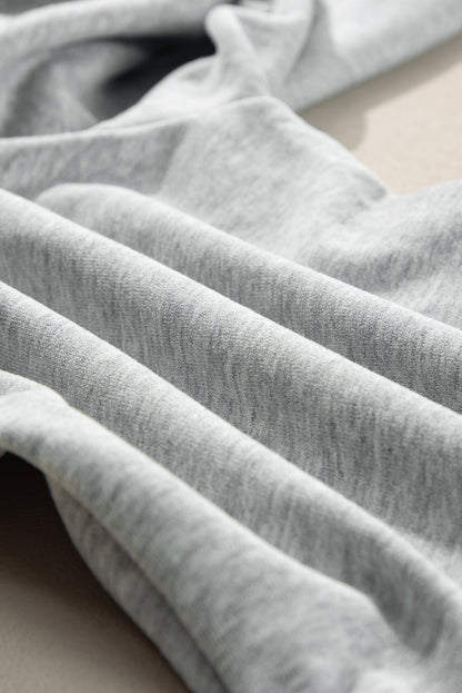 Light grey fleece-lined joggers