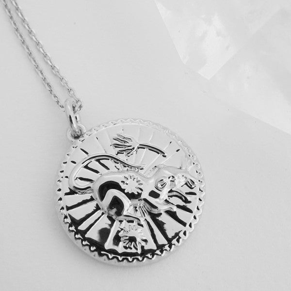 Chinese Zodiac Coin Necklace - Rat Coco’s Tee Boutique