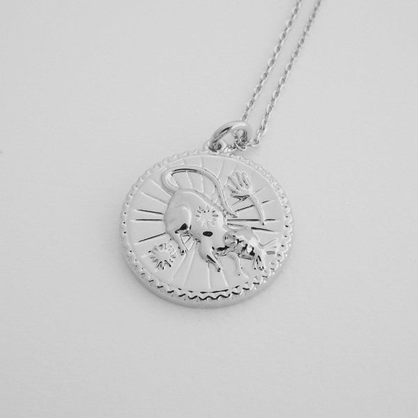Chinese Zodiac Coin Necklace - Rat Coco’s Tee Boutique