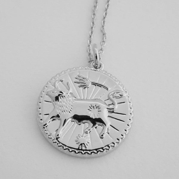 Chinese Zodiac Coin Necklace - Ox Coco’s Tee Boutique