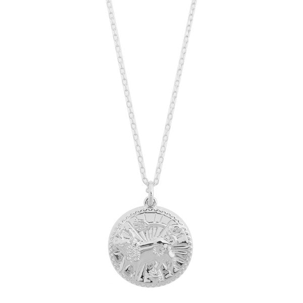 Chinese Zodiac Coin Necklace - Ox Coco’s Tee Boutique