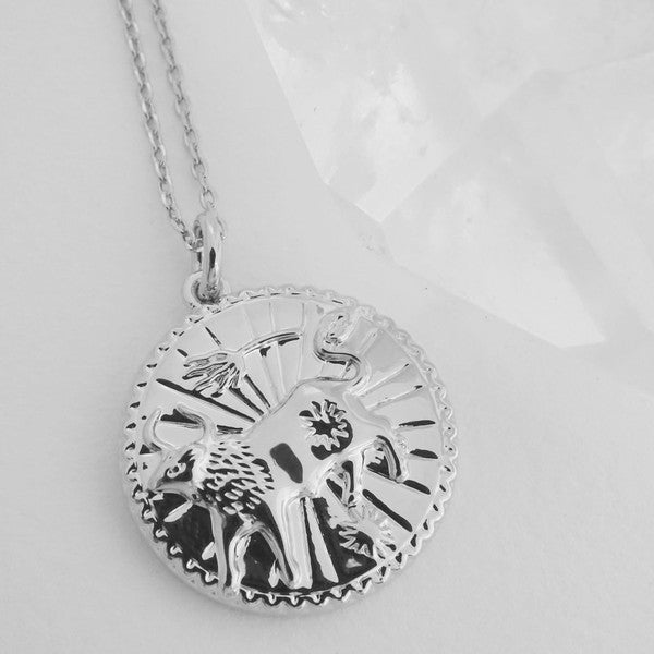Chinese Zodiac Coin Necklace - Ox Coco’s Tee Boutique
