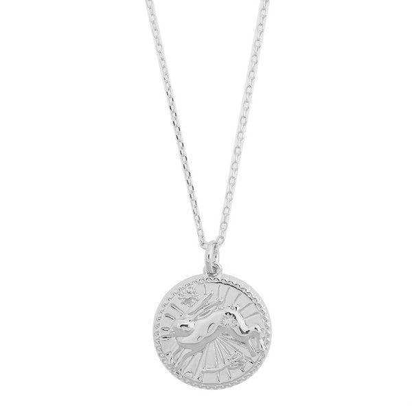 Chinese Zodiac Coin Necklace - Rabbit Coco’s Tee Boutique