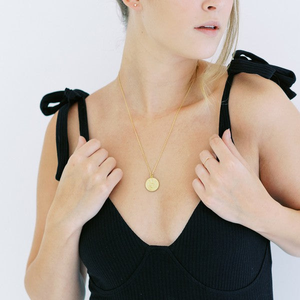 Chinese Zodiac Coin Necklace - Snake Coco’s Tee Boutique