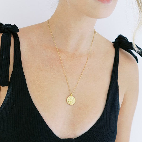 Chinese Zodiac Coin Necklace - Snake Coco’s Tee Boutique