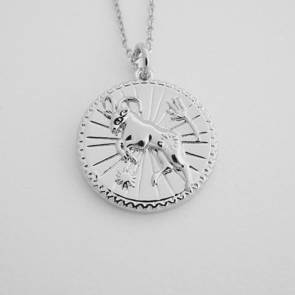 Chinese Zodiac Coin Necklace - Goat Coco’s Tee Boutique