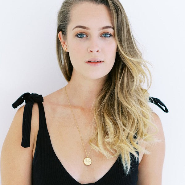 Chinese Zodiac Coin Necklace - Goat Coco’s Tee Boutique