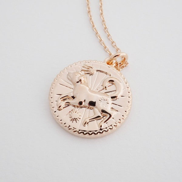 Chinese Zodiac Coin Necklace - Dog Coco’s Tee Boutique