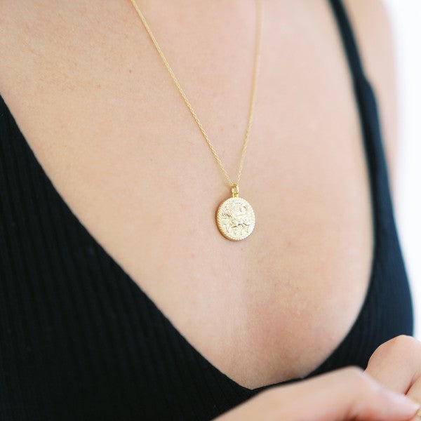 Chinese Zodiac Coin Necklace - Dog Coco’s Tee Boutique