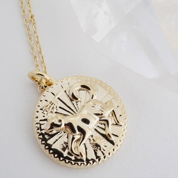 Chinese Zodiac Coin Necklace - Dog Coco’s Tee Boutique