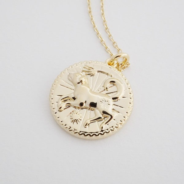 Chinese Zodiac Coin Necklace - Dog Coco’s Tee Boutique