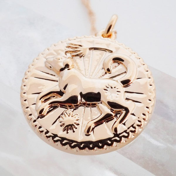 Chinese Zodiac Coin Necklace - Dog Coco’s Tee Boutique