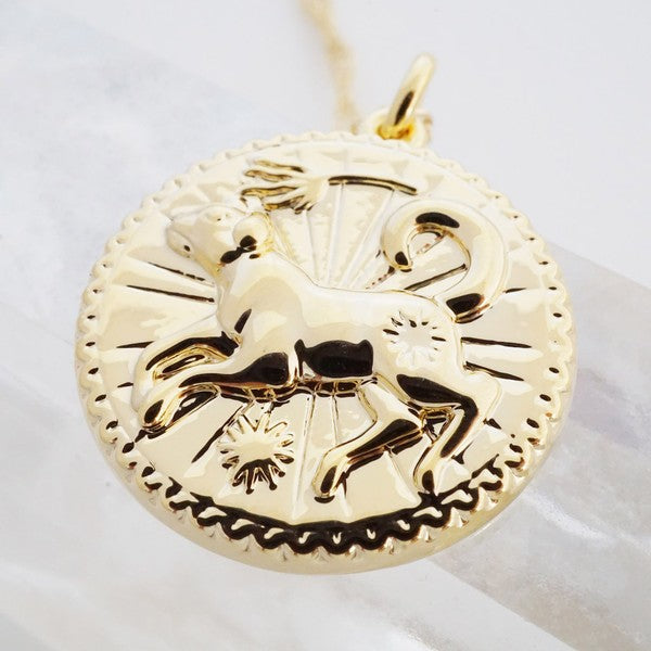 Chinese Zodiac Coin Necklace - Dog Coco’s Tee Boutique