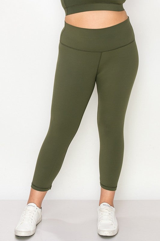 Luxurious comfort capri leggings for active lifestyles