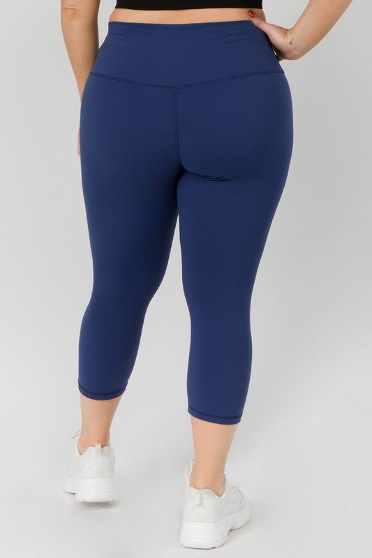 Luxurious comfort capri leggings for active lifestyles