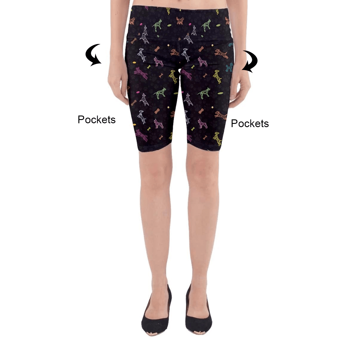 Custom Paisley Puppy Shorts MM