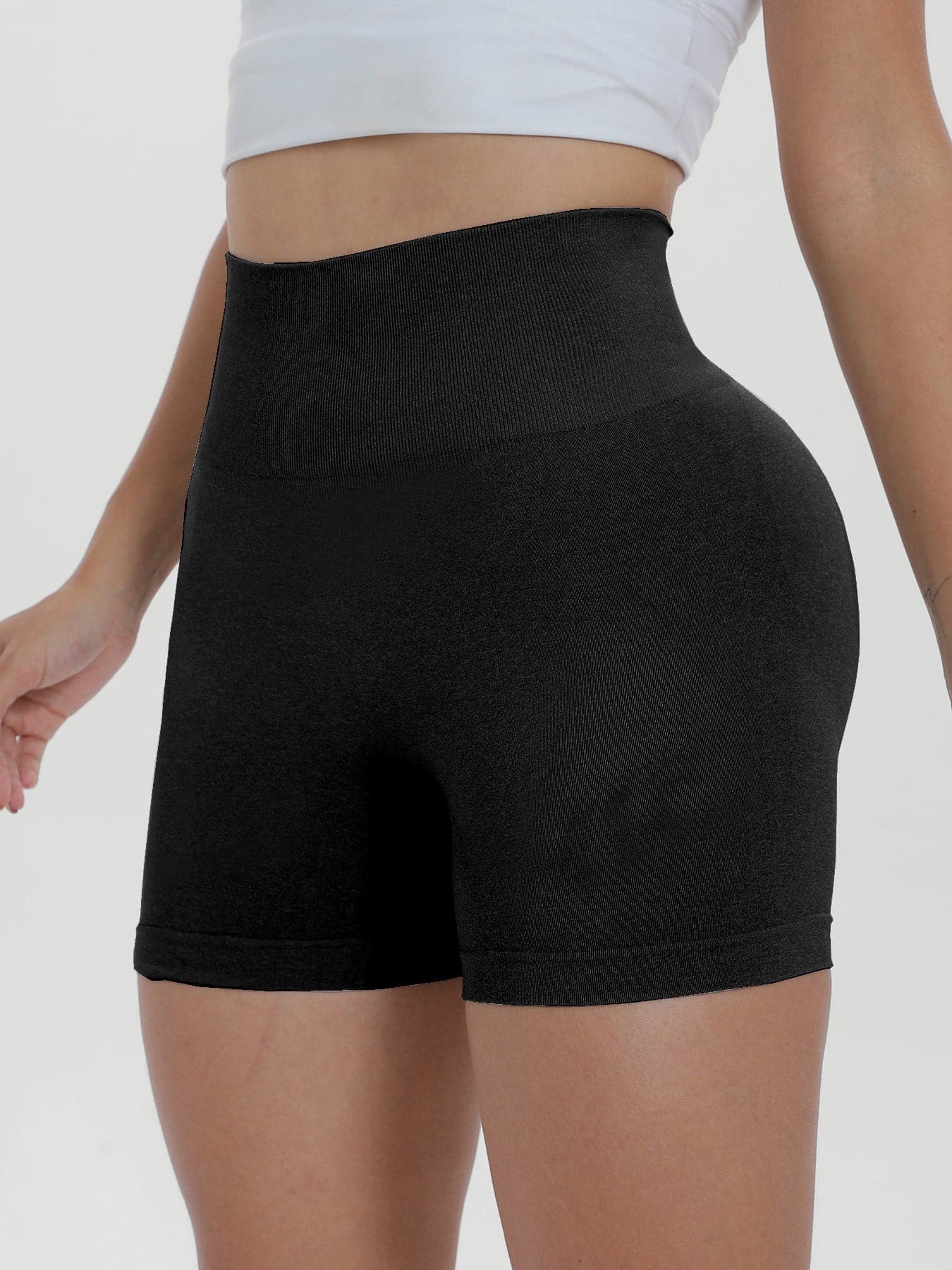 High Waist Active Shorts.