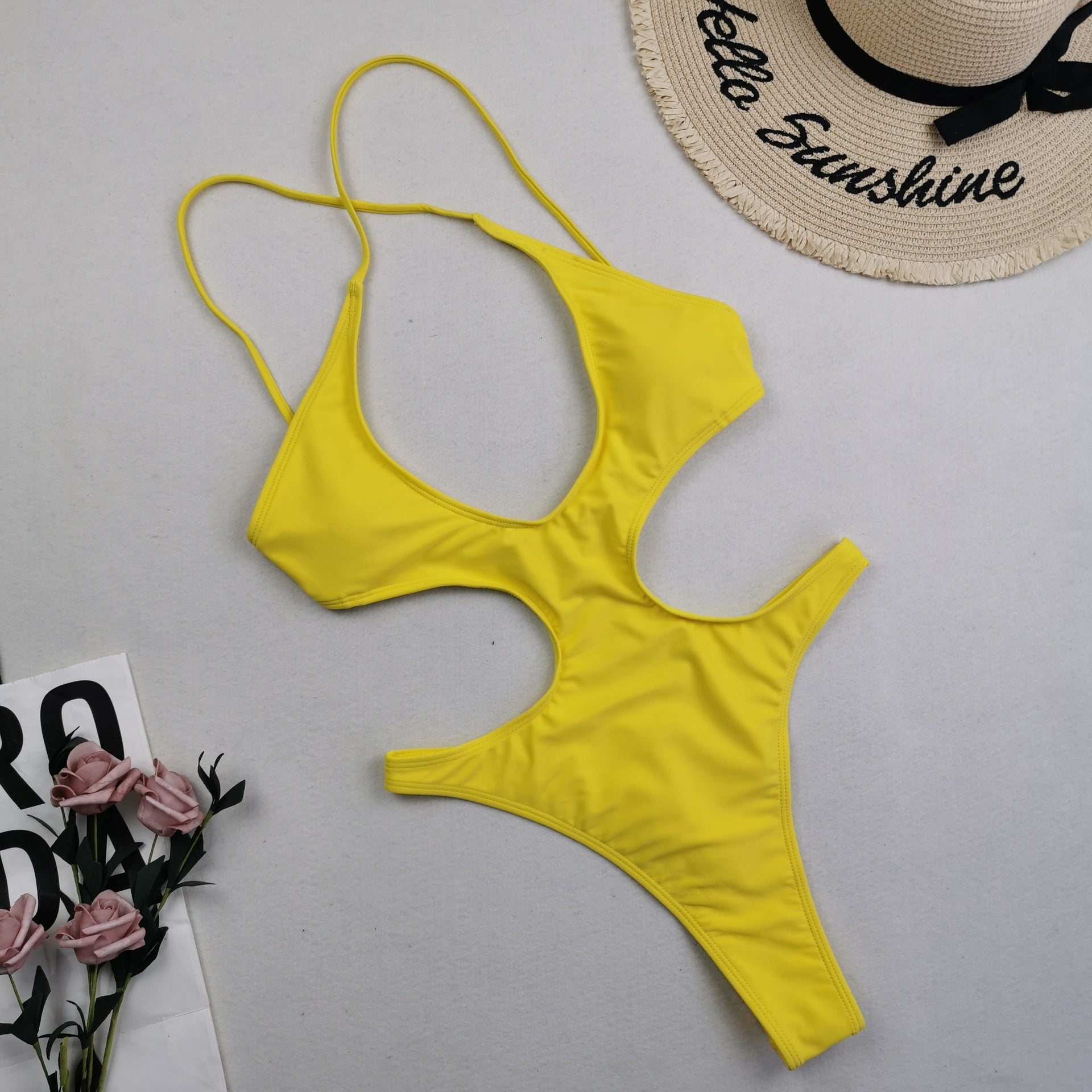 New One Piece Swimsuit Sexy Bikini Women Nylon Swimsuit Exotic Bella Mia