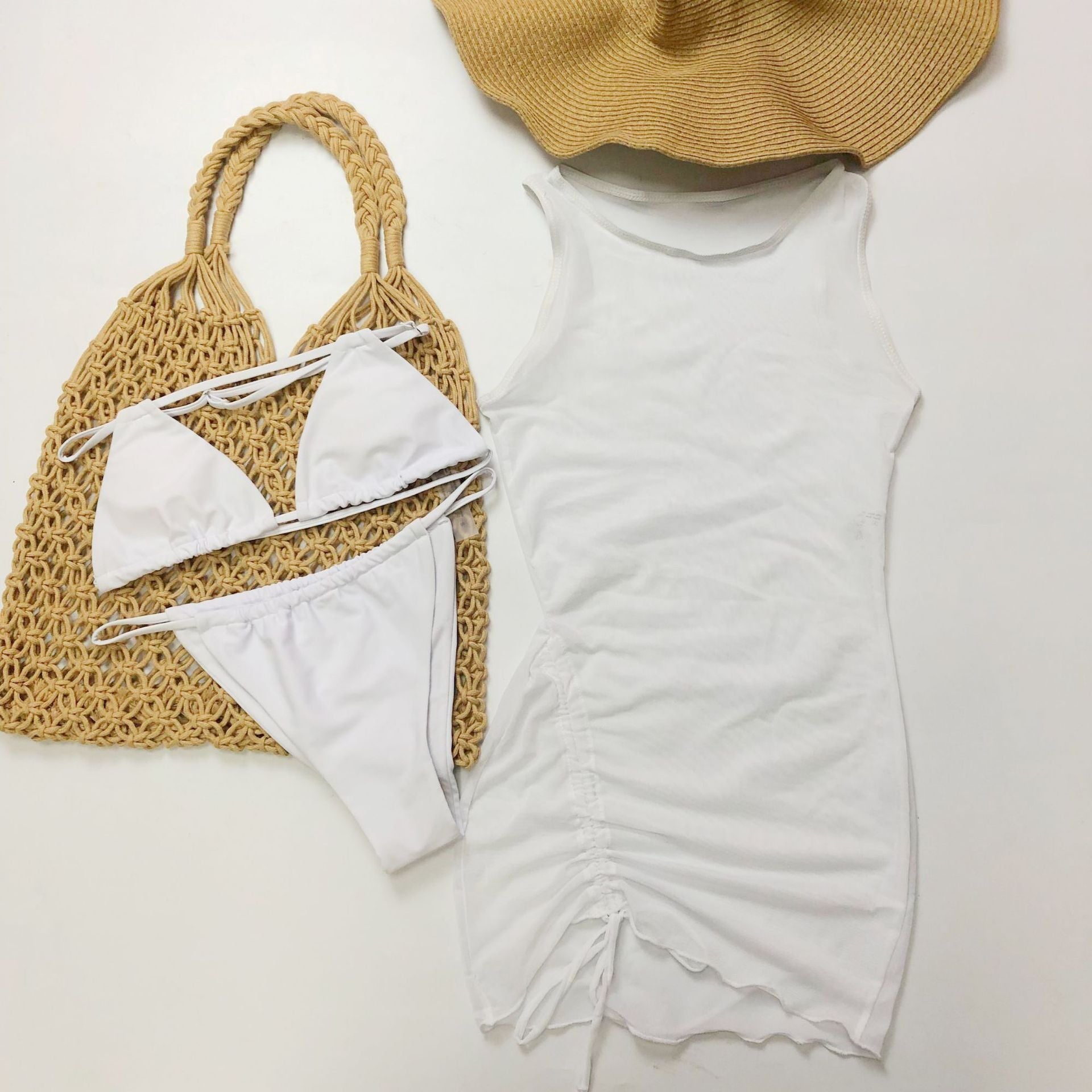 Beach Cover up Popular Sexy Bikini Three Piece Bella Mia