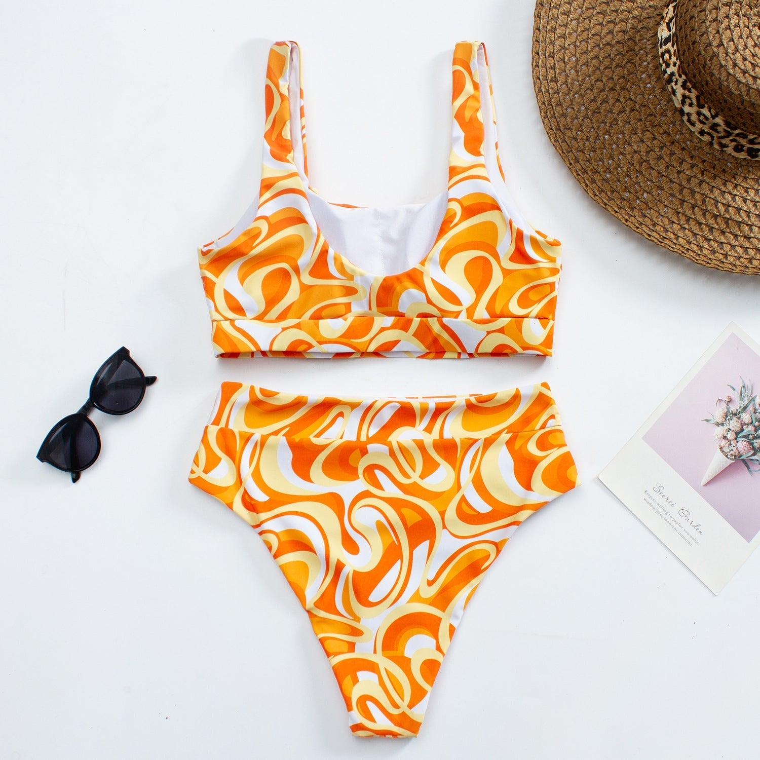 Floral Bikini Swimsuit Women Split Swimsuit Order Bella Mia