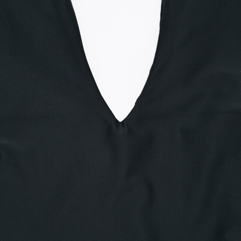 Deep V Plunge Plunge Swimsuit Women Swimsuit Solid Color Swimsuit Bikini Bella Mia