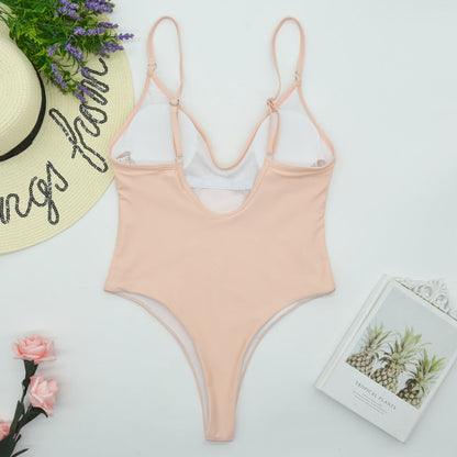 Bikini Sexy One-Piece Swimwear Women Conservative Nylon Xingcheng Swimsuit