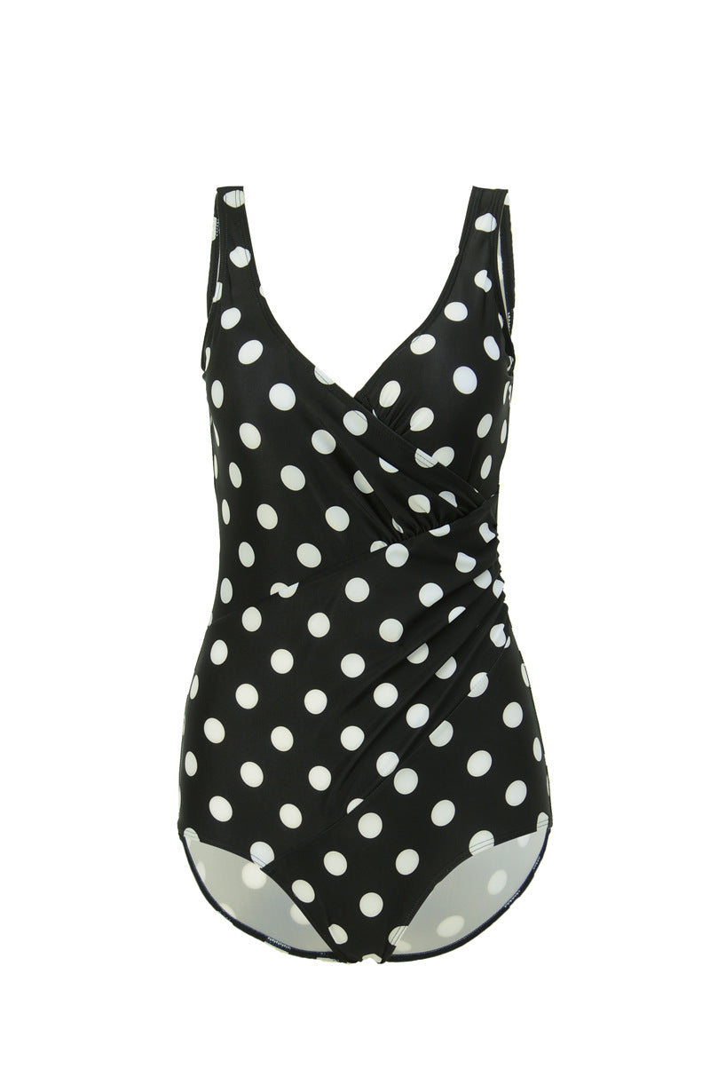 Swimsuit Women One Piece Swimming Pleated Swimsuit Bella Mia