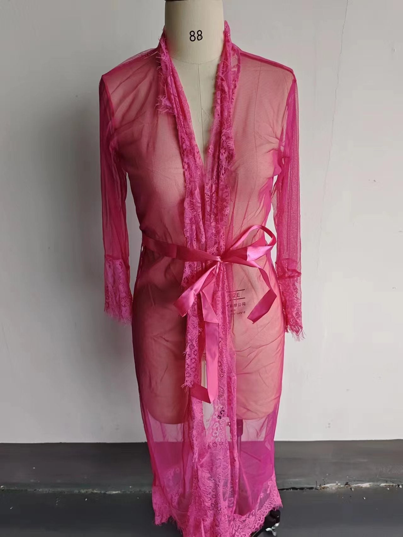 Sexy Underwear Sexy Lace Mesh Transparent Nightgown Retail Bella Mia