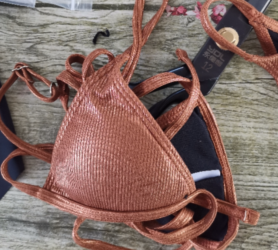 Bikini Sexy Minimalist Bikini Popular Rib Fabric Swimsuit Women Fission Swimsuit Bella Mia