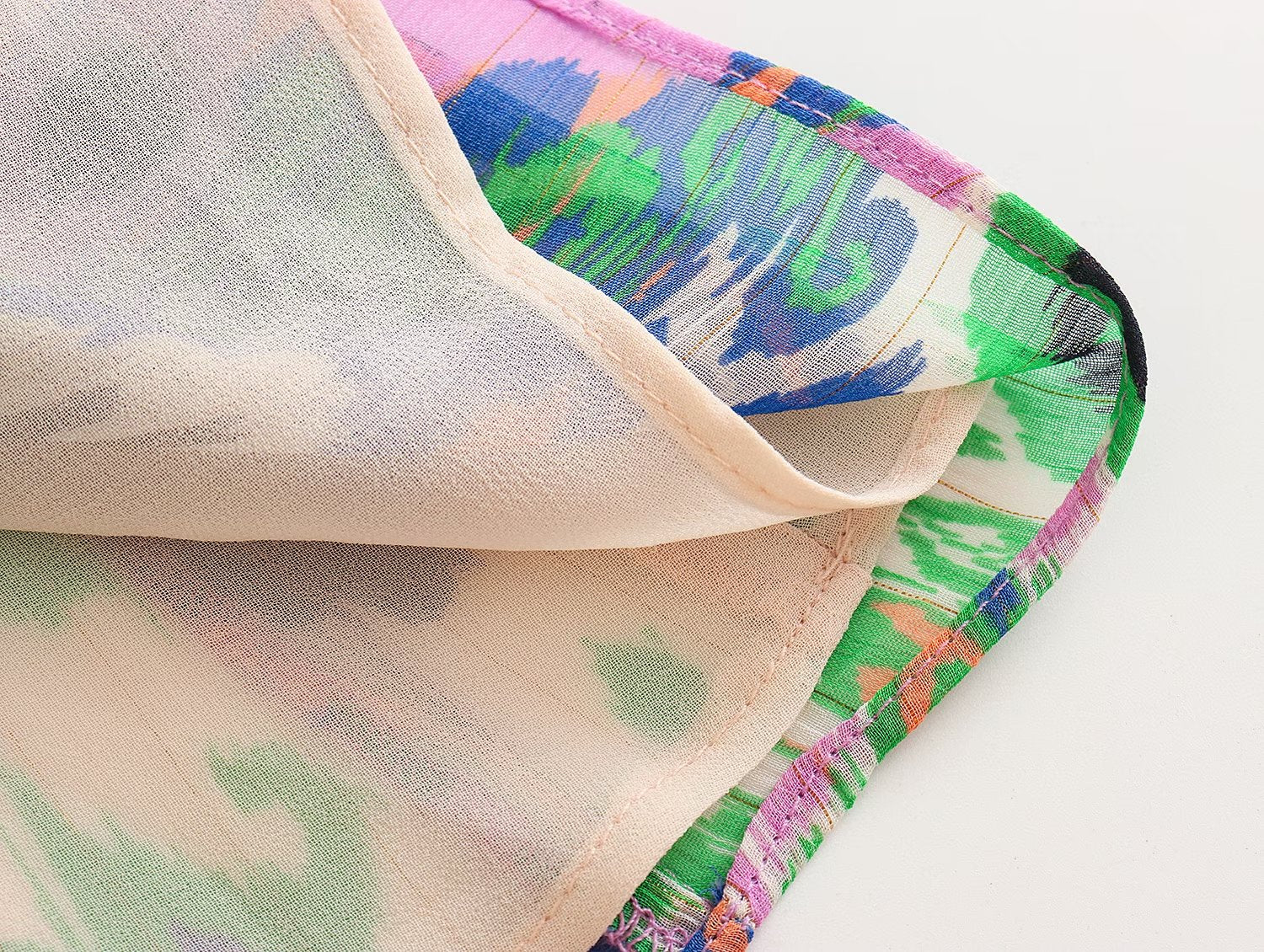 Summer Women Clothing Sling Laminated Decoration Printed Underwear Dress Short Dress Bella Mia