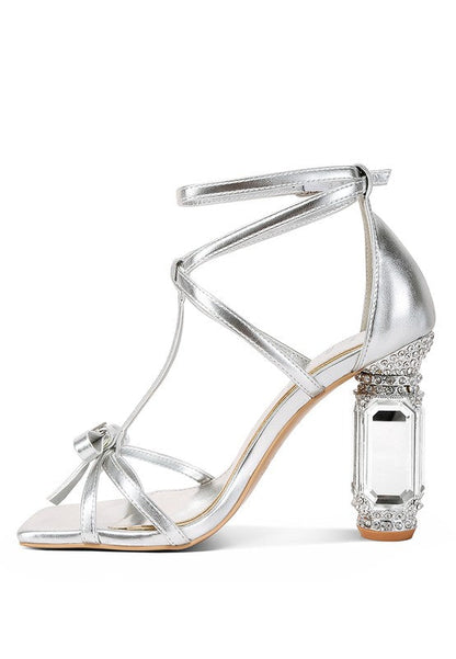 Affluence Fantasy Heels – Step Into Luxury in Fuchsia, Silver, or White