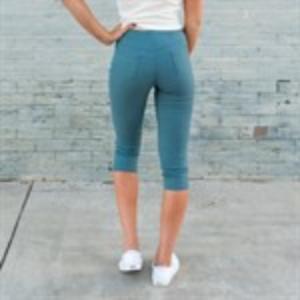 Trendy moto capri jeggings for ultimate comfort and style