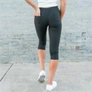 Trendy moto capri jeggings for ultimate comfort and style