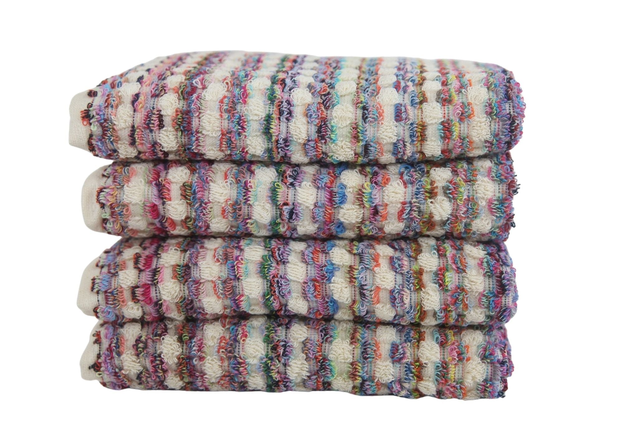 Bubble Light Mix Terry Hand Towel Made from 100 Percent High Quality Turkish Cotton 38 Inch L x 20 Inch W - Love Salve 